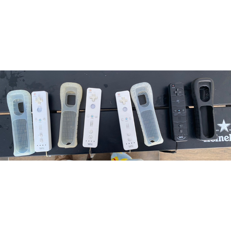 controle, nunchuck, joystick e volante para wii