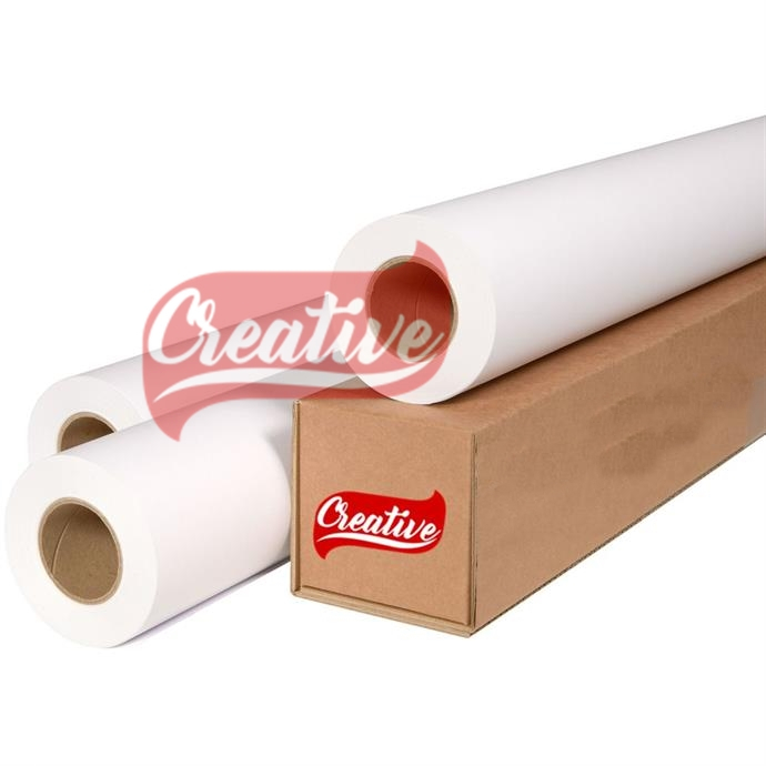 Bobina Adesivo Branco Fosco Para Plotter 610 mm x 30 Metros Creative Produtos