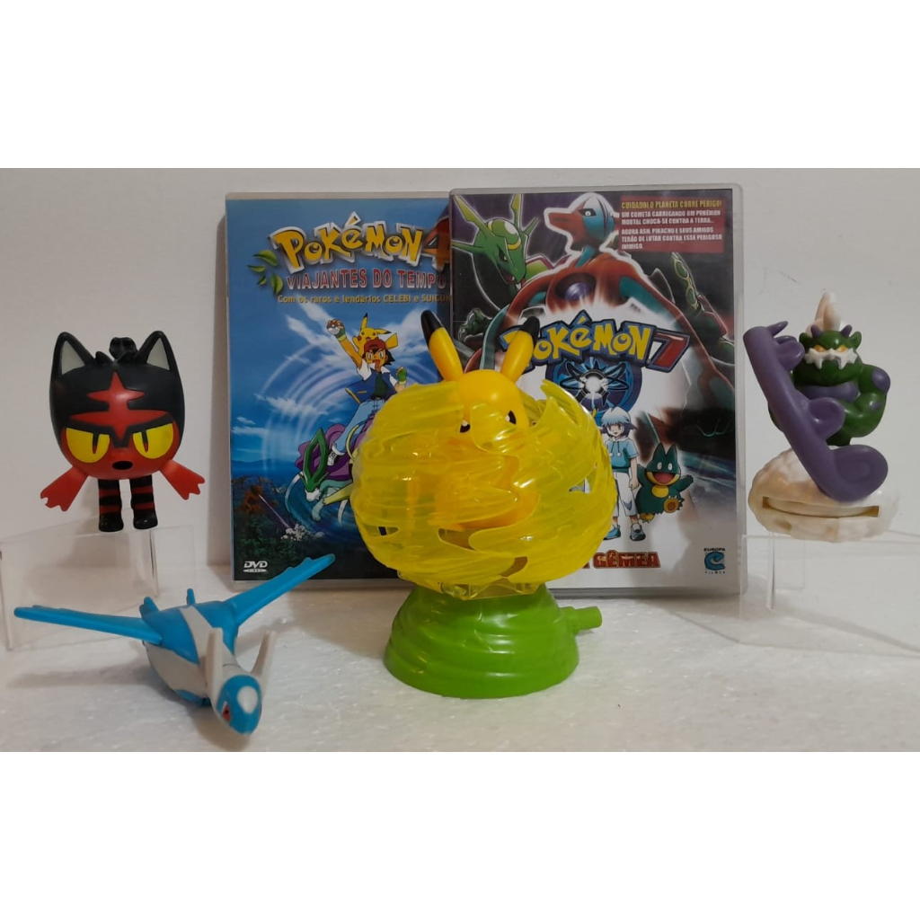 Boneco Pokemon Miniatura Ash Greninja Lendarios Figura de Ação