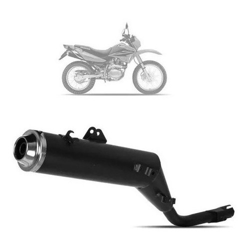 Escapamento Ponteira Modelo Original Bros 125/150 2003/08 Novo Pro Tork 2004 2005 2006 2007