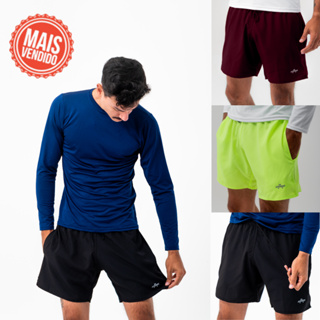 Bermuda Shorts Elastano Premium Mauricinho Treino Fitness Academia Tecido Levinho