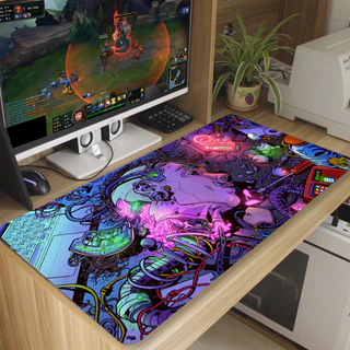 Mousepad Gamer Cyberpunk Computador Gamer 70x35 cm