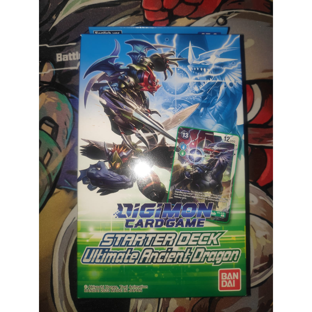Starter Deck Ultimate Ancient Dragon (ST9) - Digimon TCG | Shopee Brasil