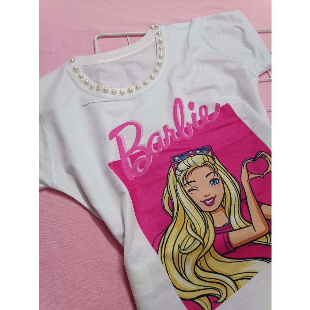 Camiseta Feminina T-Shirt Not Your Barbie Girl - Barbie Negra em Promoção  na Americanas