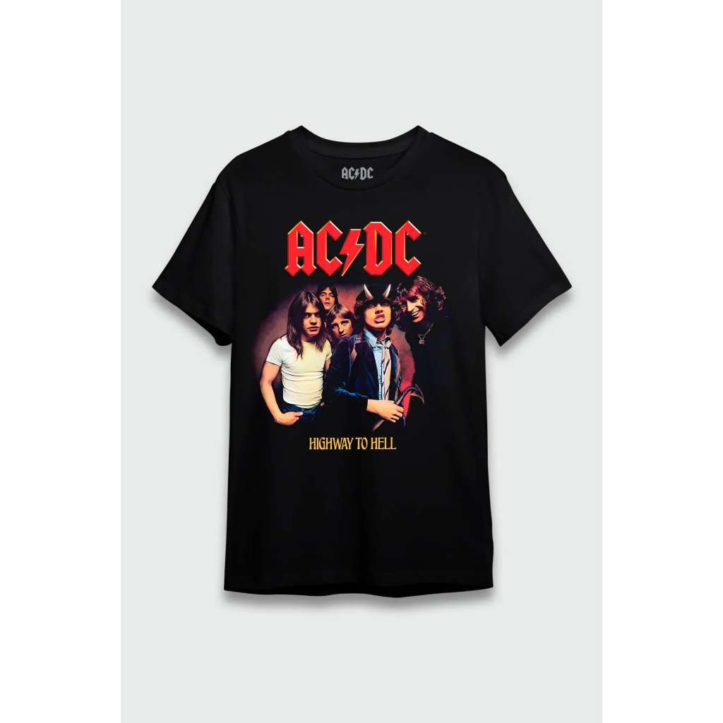 Camiseta AC/DC Of0178 Consulado Do Rock Oficial Banda | Shopee Brasil