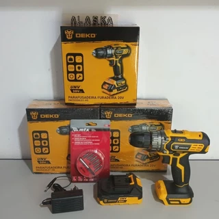 Parafusadeira a Bateria 20V LED 2 Velocidades Indicador de Carga 10mm com Carregador DEKO