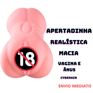 Masturbador Masculino Vagina e Anus CyberSkin Macio Realistico SEXSHOP