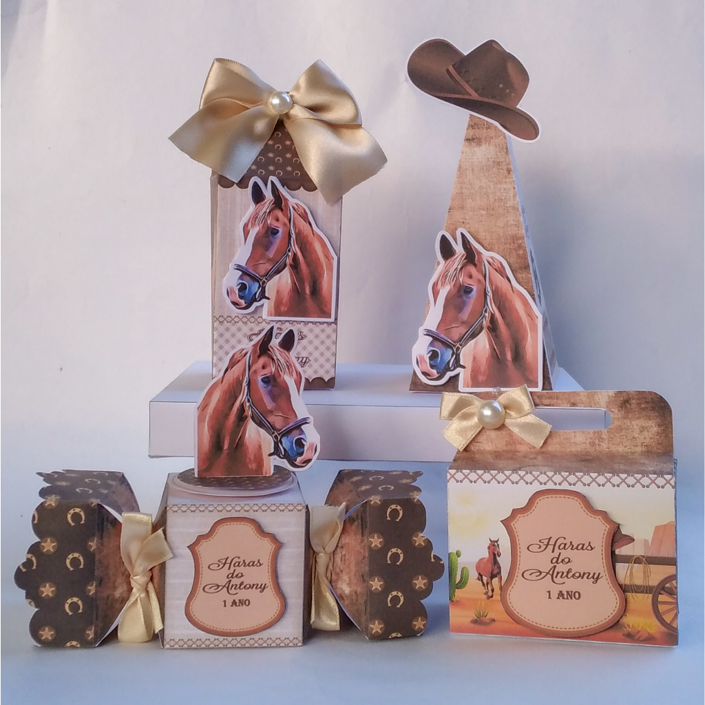 Kit Festa Lembrancinhas Personalizadas Cavalo | Lembrancinhas de ...