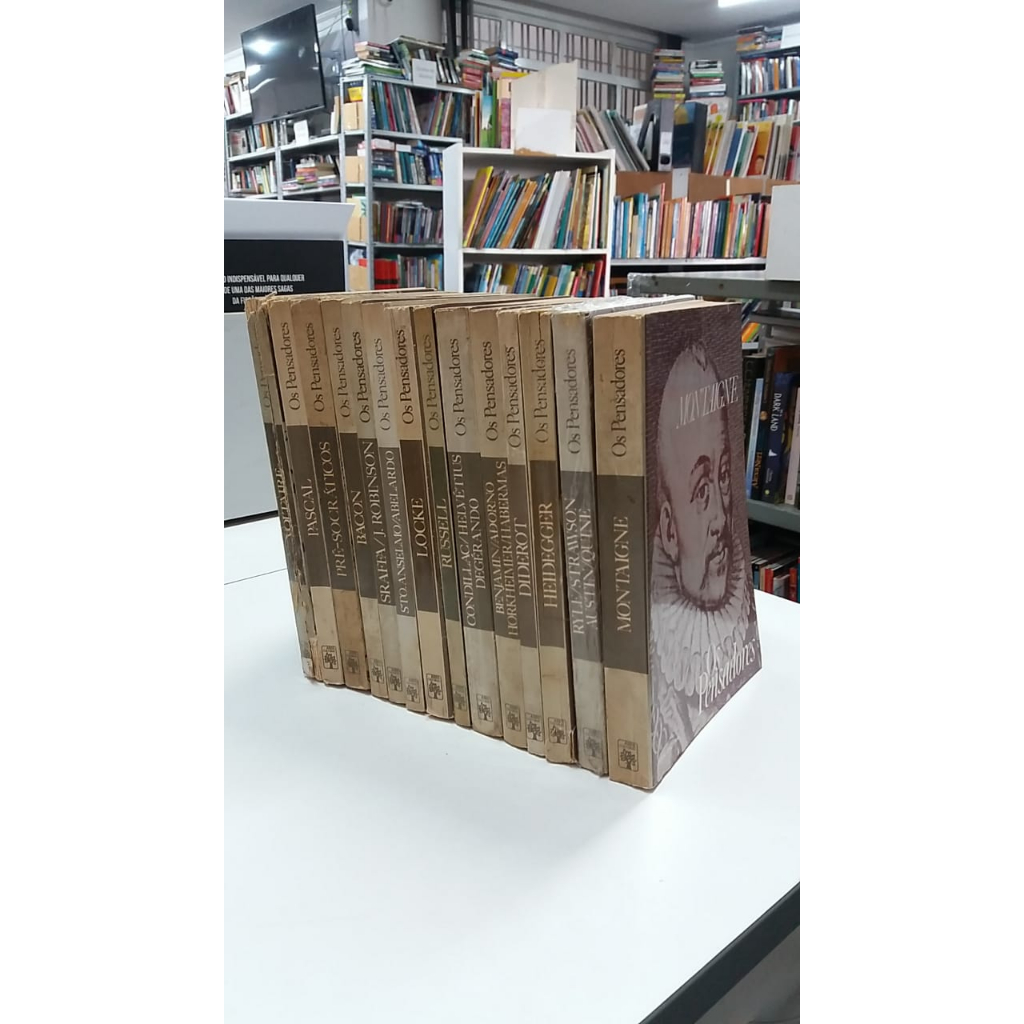 LEIA A DESCRIÇÃO - PROMOÇÃO - COLEÇÃO OS PENSADORES - ABRIL CULTURAL - R$10,00 CADA