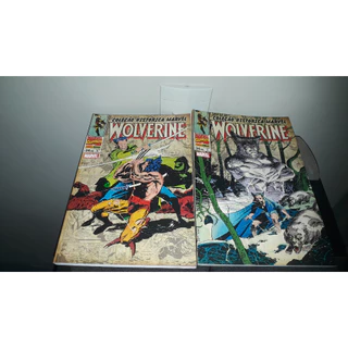 Quadrinhos Wolverine - 2 Volumes Coleção Histórica Marvel
