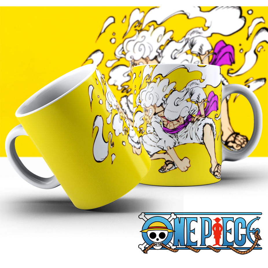 ARTE PARA CANECA PNG GRÁTIS: Luffy