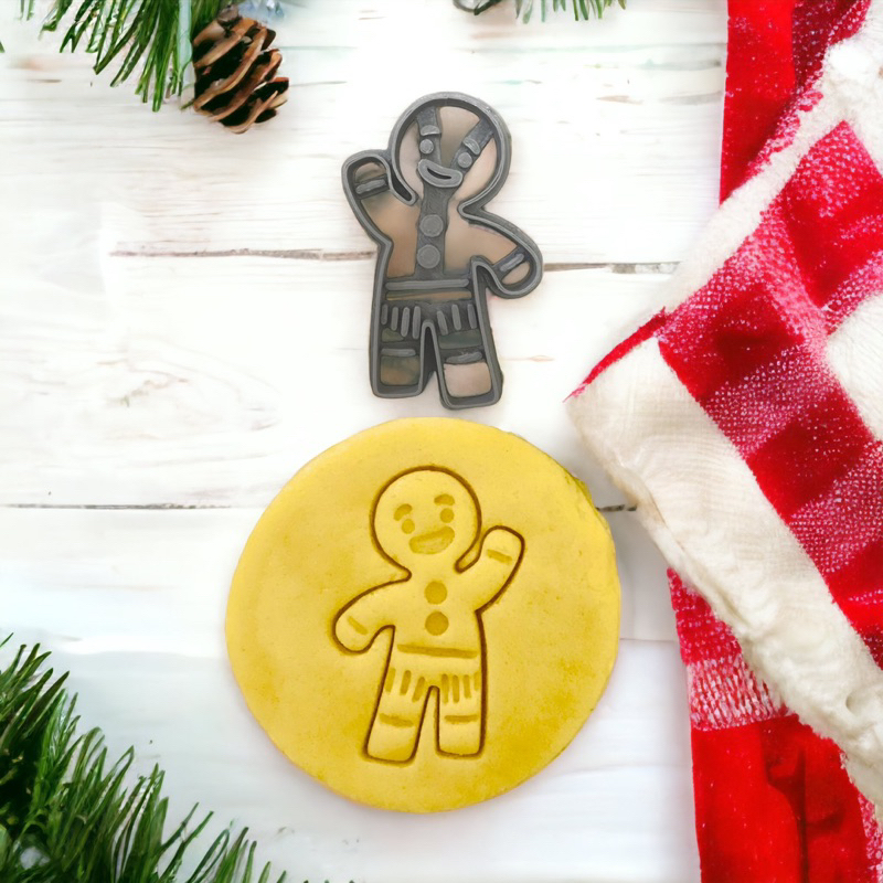 Forminha Cortador de Biscoito Cookie Homem Biscoito do Shrek para o Natal