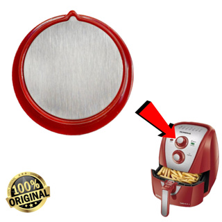 Botão Mondial Air Fryer Timer Temperatura AFN-40 AFN-50 AFN--51Vermelho Original