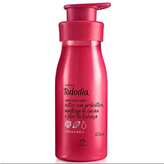 Cereja e Avelã Creme Hidratante Para o Corpo Tododia - 400ml Natura