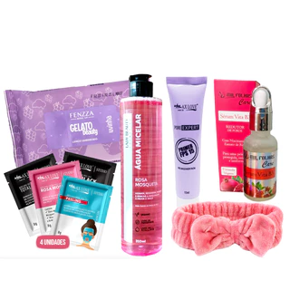 Kit SkinCare Preparação e Limpeza Facial