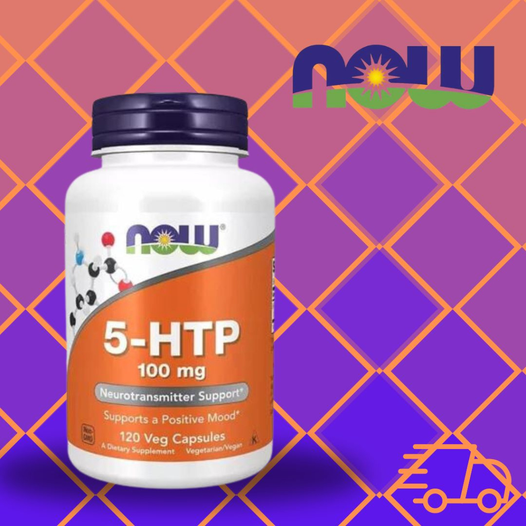 Suplementos 5-HTP 100mg 120 Cápsulas - Now Foods | Shopee Brasil
