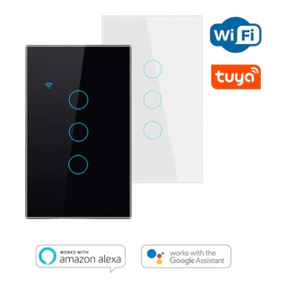 Interruptor Inteligente Wi-fi 3 Botões Original