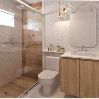 Adesivo Piso Box Banheiro Vinil Antiderrapante Madeira deck freijor impermeável barato moderno resistente
