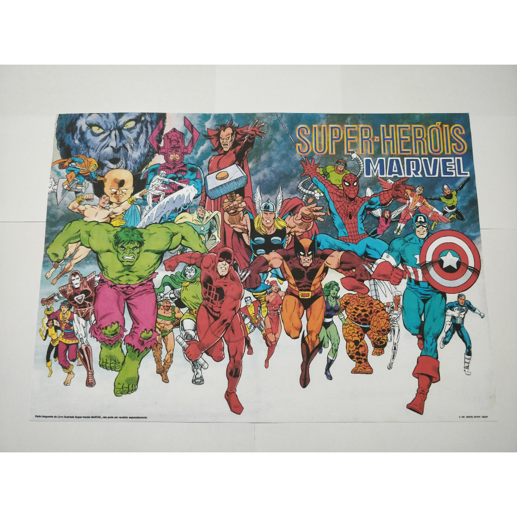 Álbum Super-Heróis Marvel - 1991 | Shopee Brasil Álbum Super-Heróis Marvel - 1991 | Shopee Brasil