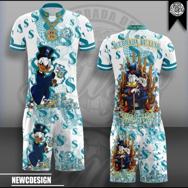 Camiseta Mandrake Pato Donald Tio Patinhas Favela Padre