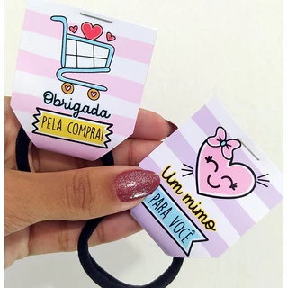 50 Amarrador - Tag para Xuxinha/Amarrador/Rabicó - Mimos para Clientes