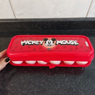 Porta ovos de plástico Mickey Mouse