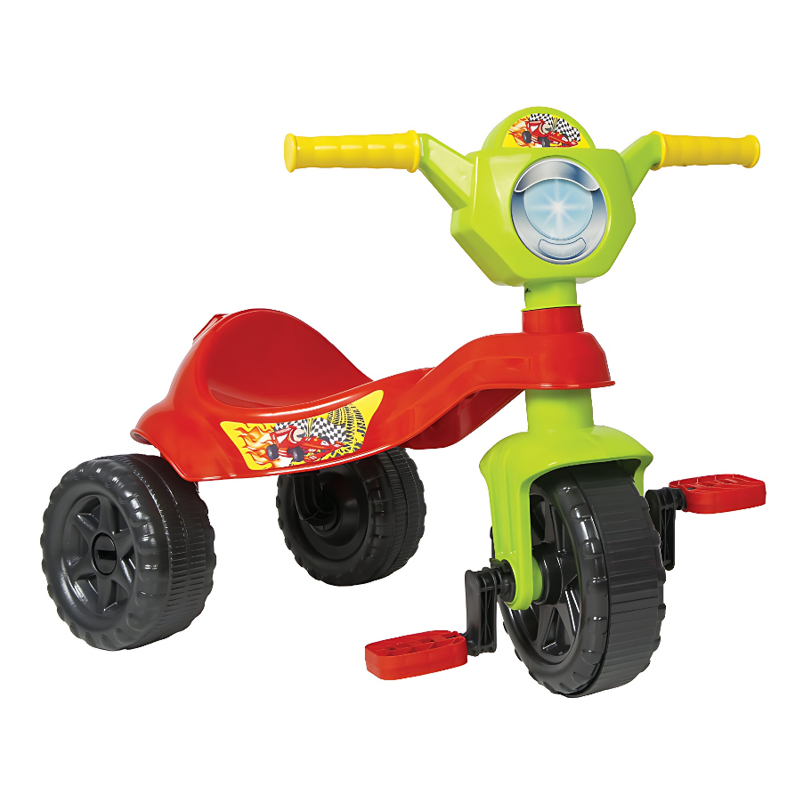 Triciclo Totoka Velotrol Infantil Motoca Tico-Tico Com Pedal