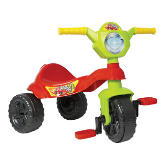 Triciclo Velotrol Infantil Herois Motoca Preto Morceguinho