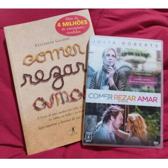 Kit Comer Rezar Amar Livro e