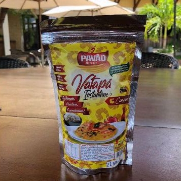 vatapá instantaneo de camarão