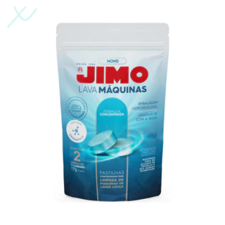 2 Limpa Máquinas de Lavar Louças Jimo Pastilhas 2x17g Embalagem Com 2 Unidades De 17g