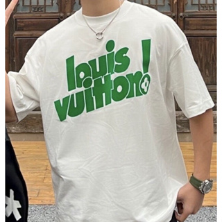 Camiseta Masculina Louis Vuitton importada estampa em gel 30.1