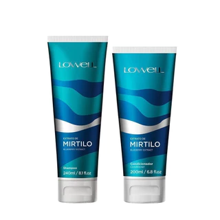 Lowell Mirtilo Kit Shampoo 240ml + Condicionador 200ml