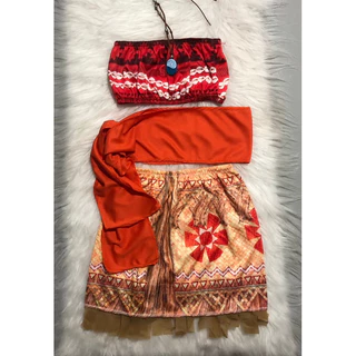 MOANA FANTASIA INFANTIL C/COLAR
