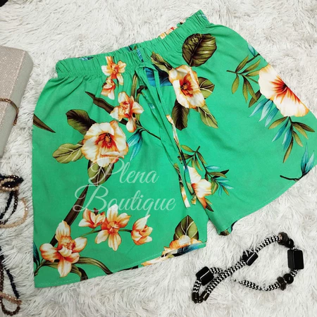 Kit 3 shorts feminino viscose 