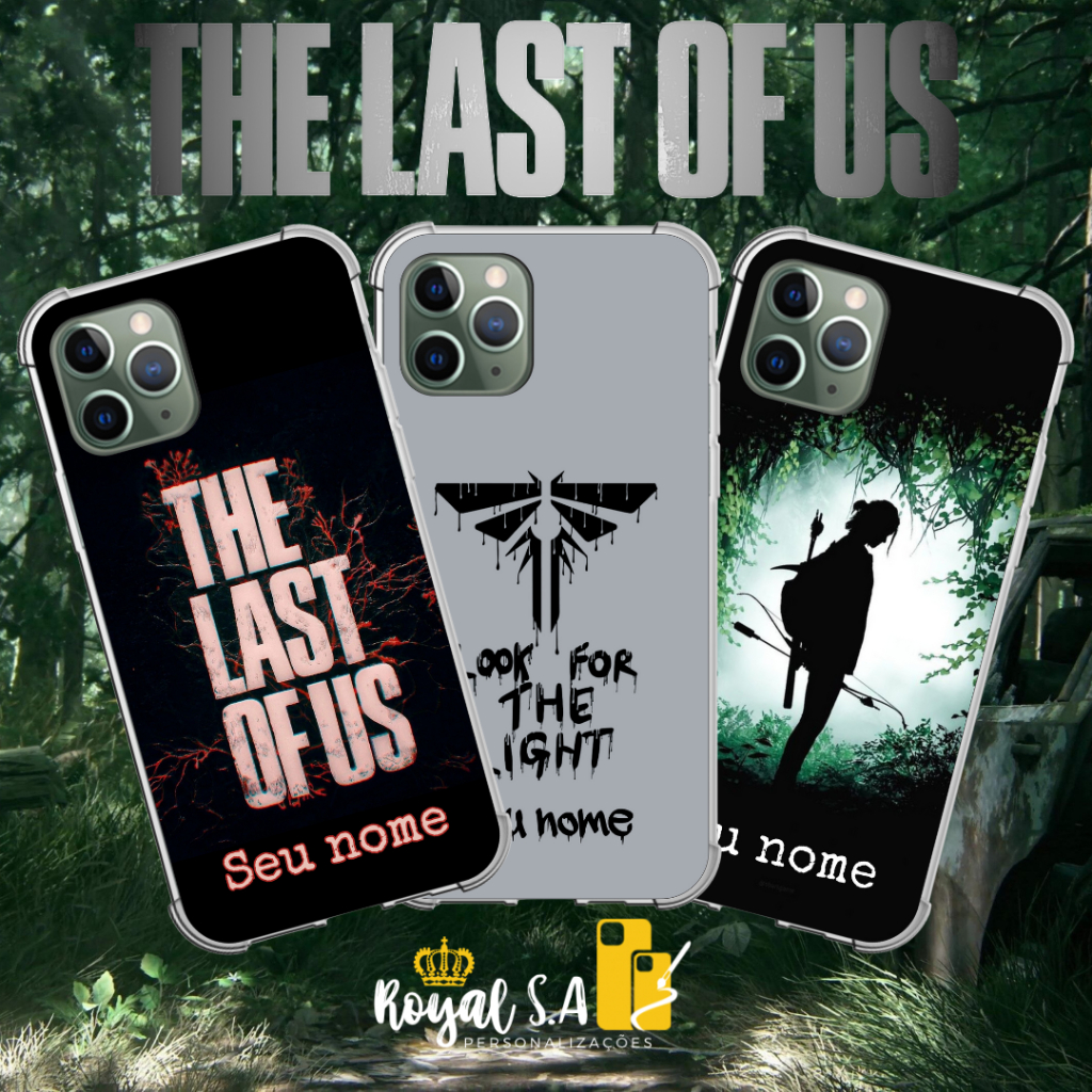 Capinha personalizada The Last of Us para todos os aparelhos Samsung/ Iphone/ Motorola/ Xiaomi/ LG