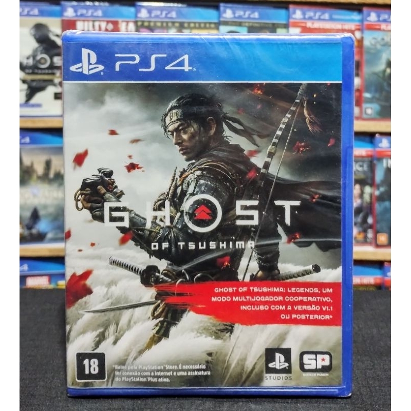 Jogo Ghost OF Tsushima Versão do Diretor PS5 Mídia Física - Playstation -  Case Plus