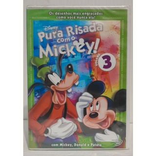 Dvd Pura Risada Com O Mickey - Vol. 3 (Novo/Original/Lacrado)