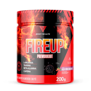 Pré-treino Fire UP 200g Body Shape