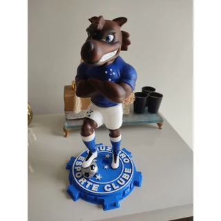 Mascote do Cruzeiro em Impressão 3D - Decoração (Impresso em Resina)