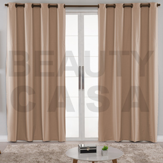 Cortina Blackout PVC corta 100 % a luz 2,80 m x 2,30 m para sala, escritorio, quarto