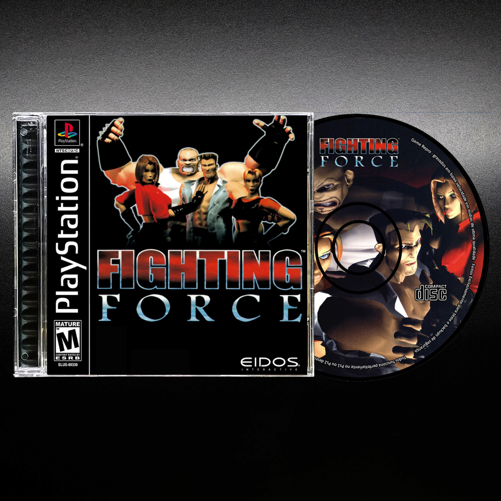 Fighting Force -1 - Repro Ps1 / Psx / Patch Retro Game Play 1