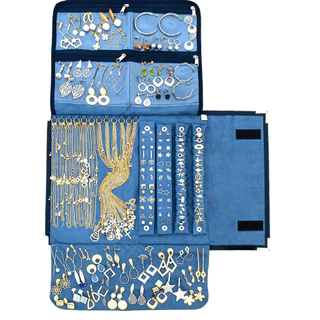 Kit 10 Peças Semi Joias Folheadas Douradas e Prateadas Feminino Luxo