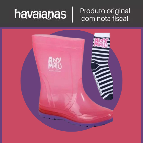 Fashion galocha havaianas