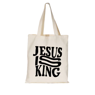 Bolsa Ecobag Algodão Jesus is King