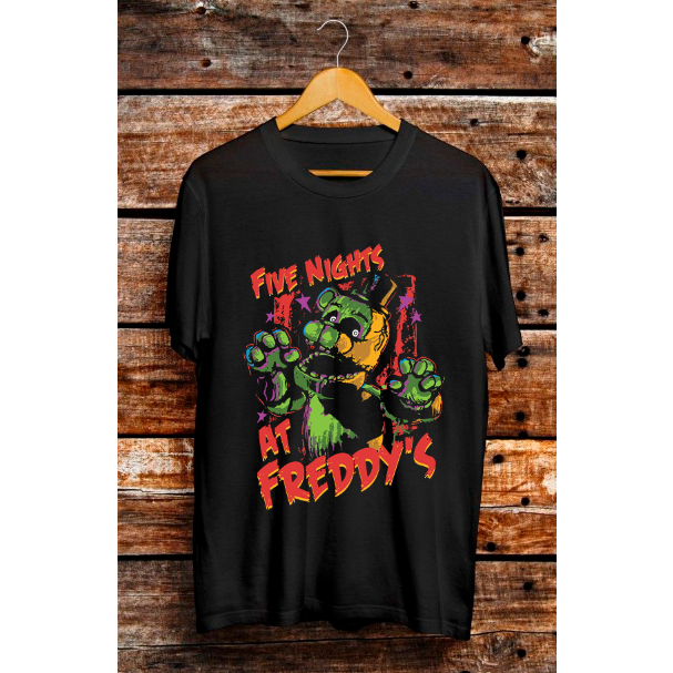 Camisetas Unissex Five Nights at Freddy´s 100% Algodão