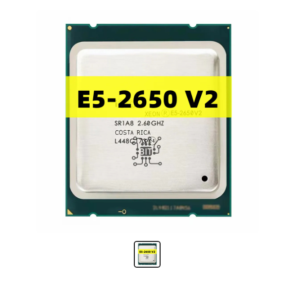 Processadores Intel Xeon E5 2650 v2 E5-2667 E5-2640V2 E5-2660 E5