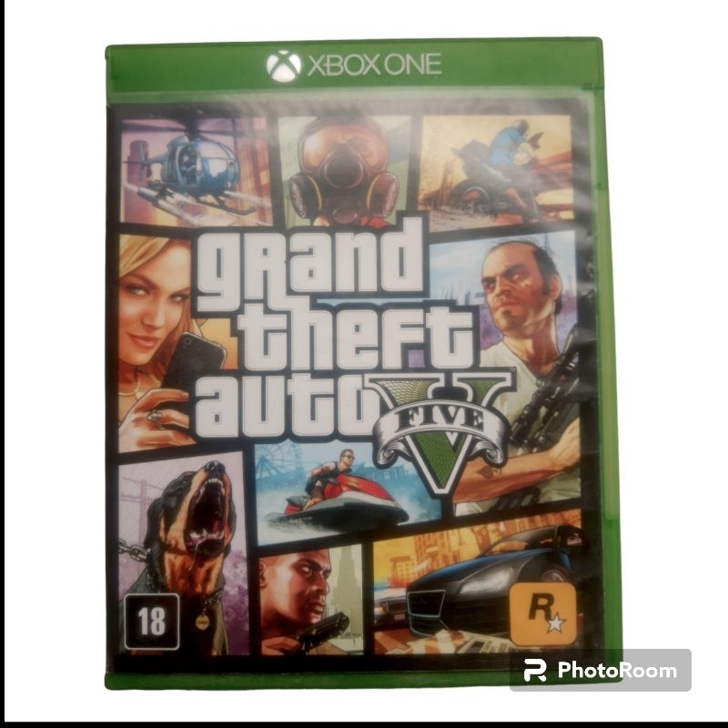 Grand Theft Auto 5 - Premium Online Edition (GTA 5) - Xbox One - ShopB - 14  anos!