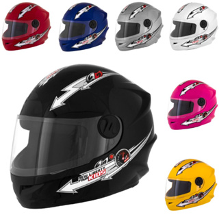 Capacete Infantil Moto Fechado Masculino Paint Kids Menino