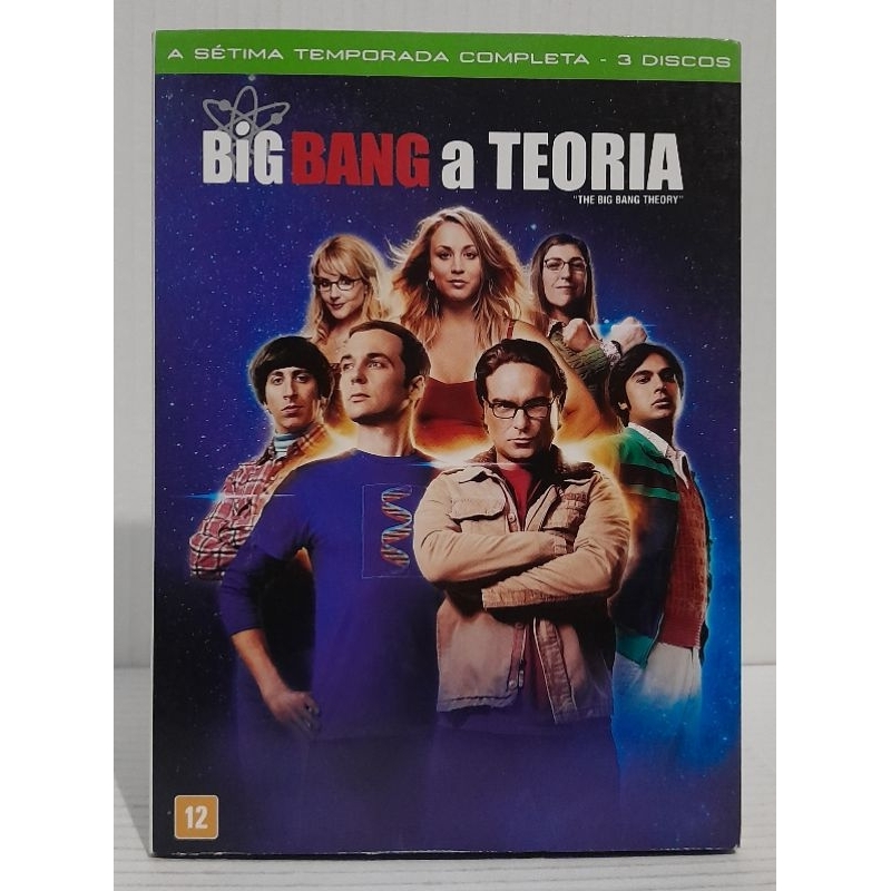 Dvd Big Bang - A Teoria - 7ª Temporada - 3 Discos - Original Usado ...